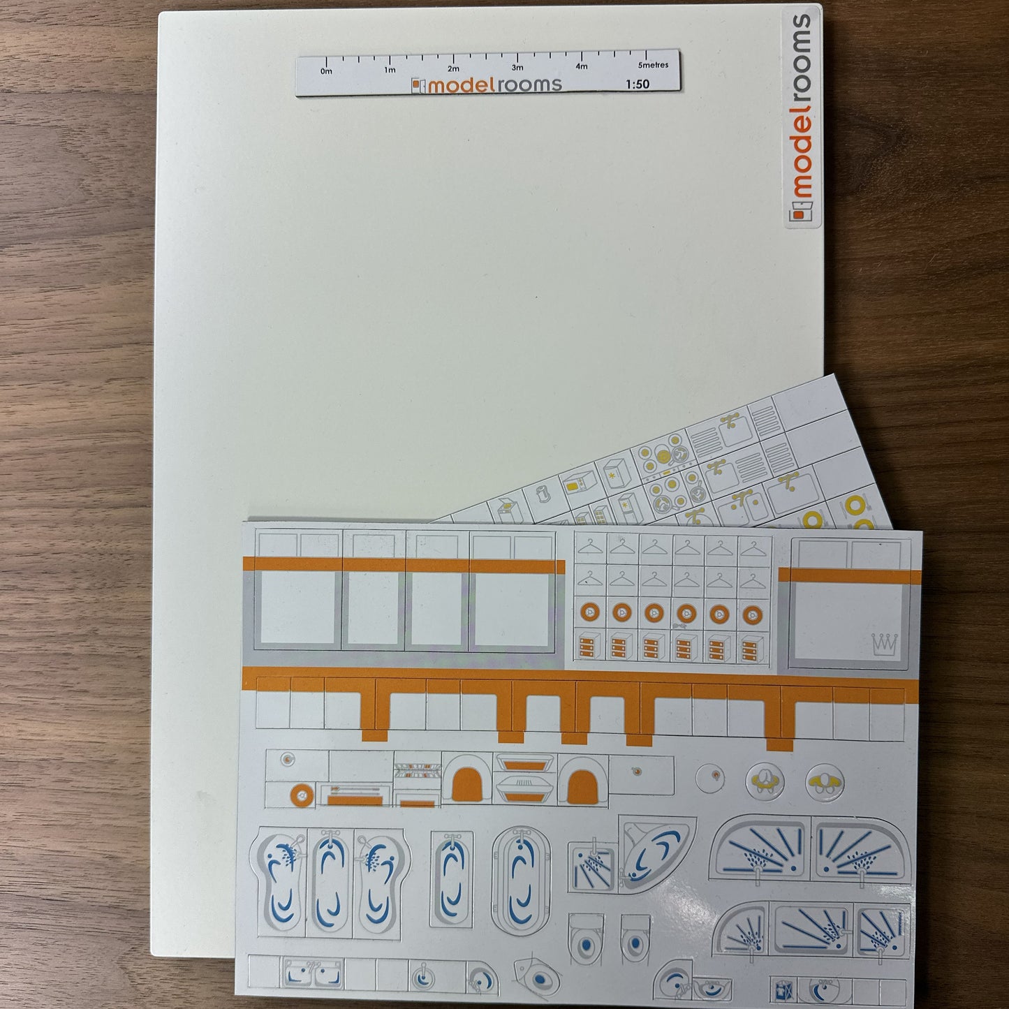 1:50 Scale Furniture Planner (Travel Size Kit)