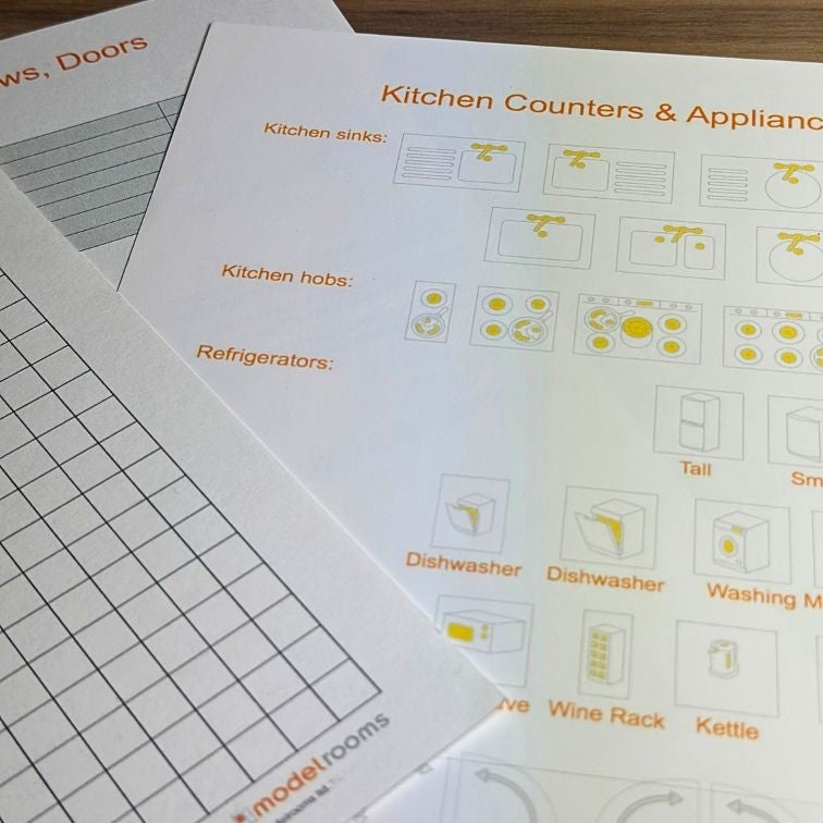 PDF Printable Kitchen Planner