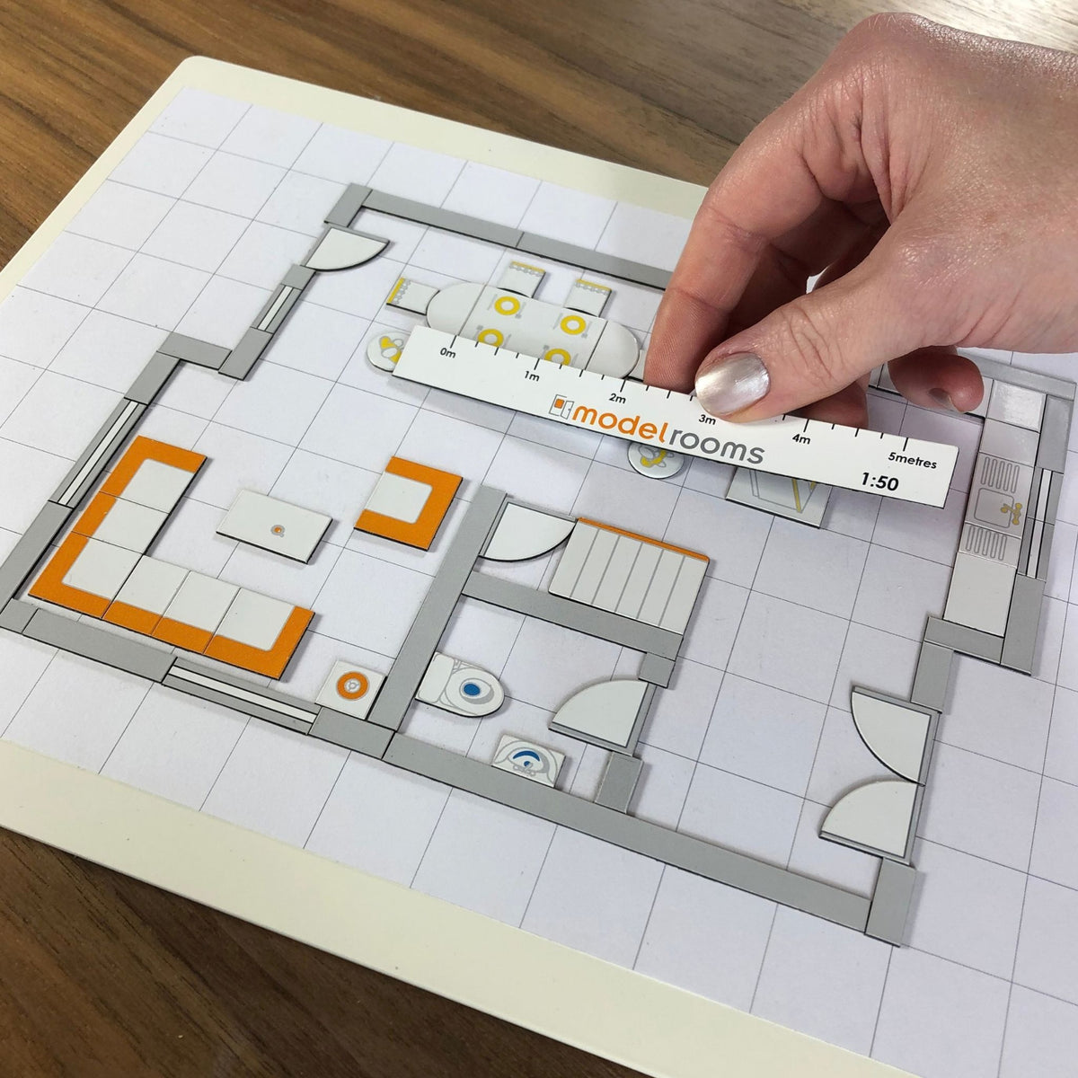 1:50 scale house plan kit